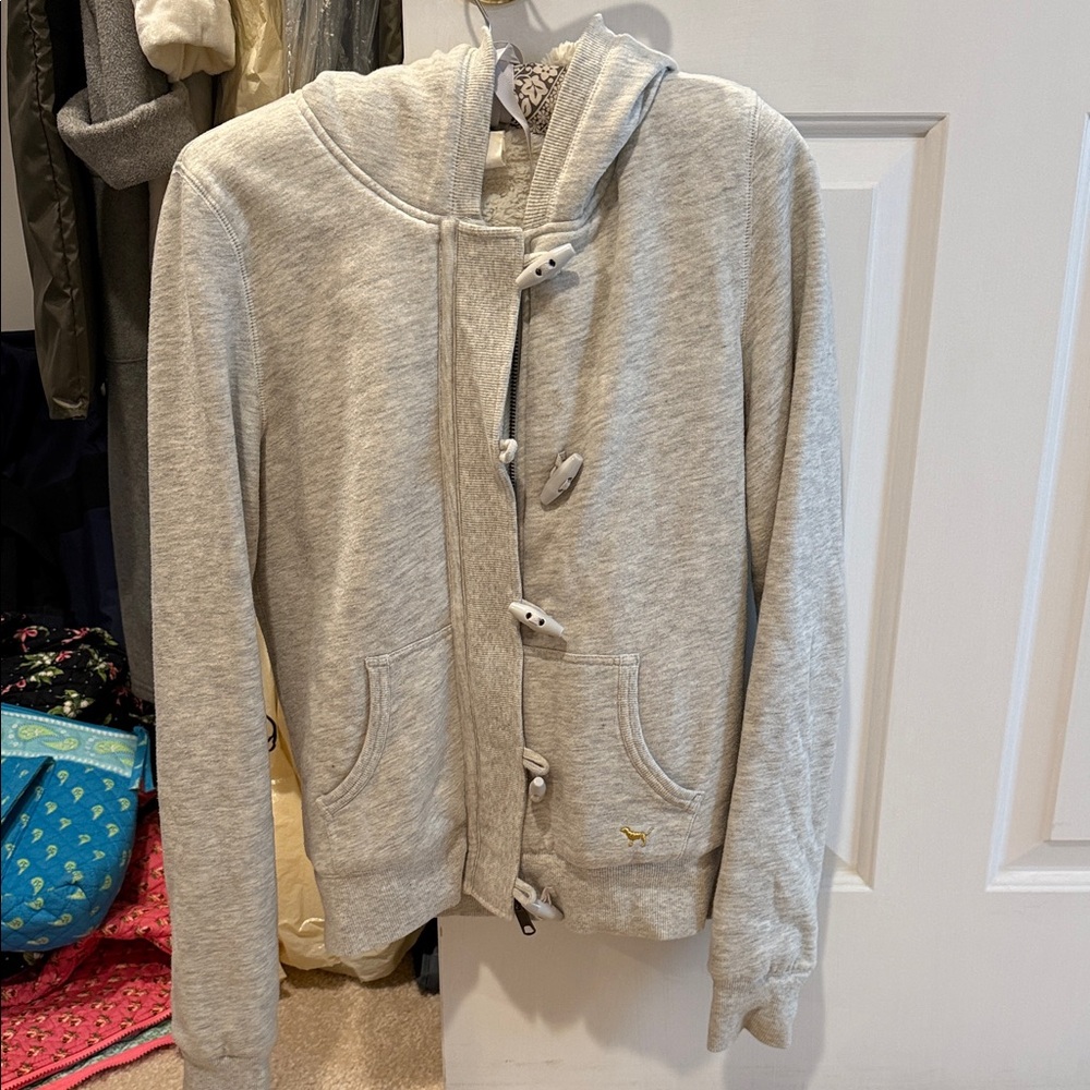 PINK Victoria's Secret Gray Hoodie